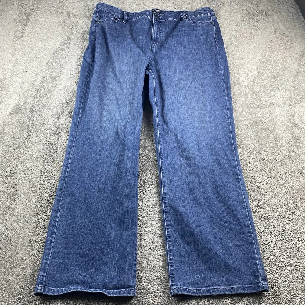 Buffalo David Bitton Jeans Womens 18/38 Alyssa‎ High Rise Straight Leg Stretch